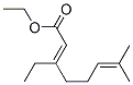ethyl 3-ethyl-7-methyl-2,6-octadienoate CAS#: 63584-40-7