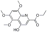 ethyl 4-hydroxy-5,6,8-trimethoxyquinoline-2-carboxylate CAS#: 6046-71-5