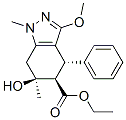 ethyl (4S,5R,6S)-6-hydroxy-3-methoxy-1,6-dimethyl-4-phenyl-5,7-dihydro -4H-indazole-5-carboxylate CAS#: 64670-59-3