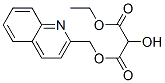 ethyl quinolin-2-ylmethyl 2-hydroxypropanedioate CAS#: 6974-63-6