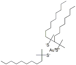 gold tris(tert-dodecanethiolate) CAS#: 63267-52-7