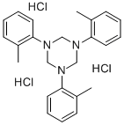 hexahydro-1,3,5-tris(o-tolyl)-1,3,5-triazine trihydrochloride CAS#: 68083-44-3