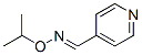 isonicotinaldehyde O-isopropyloxime CAS#: 60833-42-3