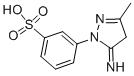 m-(4,5-dihydro-5-imino-3-methyl-1H-pyrazol-1-yl)benzenesulphonic acid CAS#: 68083-38-5