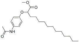methyl 2-(4-acetamidophenoxy)myristate CAS#: 63134-19-0
