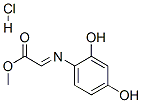 methyl (2,4-dihydroxyphenyl)iminoacetate hydrochloride CAS#: 67828-39-1