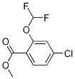 methyl 4-chloro-2-(difluoromethoxy)benzoate CAS#: 639826-30-5