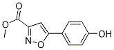 methyl 5-(4-hydroxyphenyl)isoxazole-3-carboxylate CAS#: 60640-71-3
