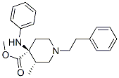 methyl cis-4-anilino-3-methyl-1-phenethylpiperidine-4-carboxylate CAS#: 61085-96-9