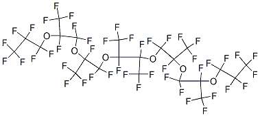 octacosafluoro-5,8,11,12,15,18-hexakis(trifluoromethyl)-4,7,10,13,16,19-hexaoxadocosane CAS#: 61098-01-9