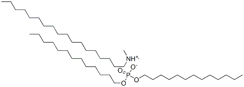 octadecyl(dimethyl)ammonium ditridecyl phosphate CAS#: 6427-98-1