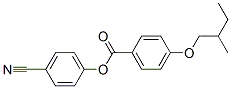 p-(2-Methylbutoxy)benzoic acid p-cyanophenyl ester CAS#: 67951-45-5