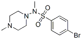 p-Bromo-N-methyl-N-(4-methyl-1-piperazinyl)benzenesulfonamide CAS#: 67011-49-8