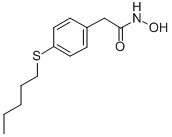 p-(Pentylthio)phenylacetohydroxamic acid CAS#: 63884-96-8