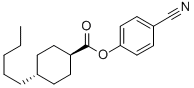 p-cyanophenyl trans-4-pentylcyclohexanecarboxylate CAS#: 62439-35-4