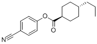 p-cyanophenyl trans-4-propylcyclohexanecarboxylate CAS#: 62439-33-2