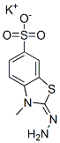 potassium 2-hydrazono-2,3-dihydro-3-methylbenzothiazole-6-sulphonate CAS#: 65540-57-0