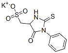 potassium 5-oxo-1-phenyl-2-thioxoimidazolidine-4-methanesulphonate CAS#: 67617-39-4