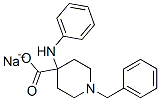 sodium 1-benzyl-4-(phenylamino)piperidine-4-carboxylate CAS#: 61085-47-0