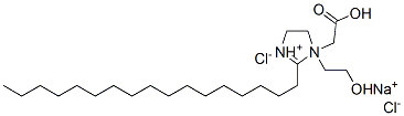 sodium 1-(carboxymethyl)-2-heptadecyl-4,5-dihydro-1-(2-hydroxyethyl)-1H-imidazolium chloride CAS#: 63451-12-7