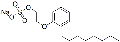 sodium 2-(octylphenoxy)ethyl sulphate CAS#: 63175-99-5