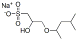 sodium 3-(1,3-dimethylbutoxy)-2-hydroxypropanesulphonate CAS#: 61048-75-7