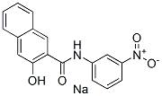 sodium 3-hydroxy-N-(3-nitrophenyl)naphthalene-2-carboxamidate CAS#: 68556-08-1