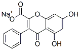 sodium 5,7-dihydroxy-4-oxo-3-phenyl-4H-1-benzopyran-2-carboxylate CAS#: 6481-55-6