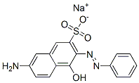 sodium 7-amino-4-hydroxy-3-(phenylazo)naphthalene-2-sulphonate CAS#: 6300-24-9