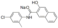 sodium N-(4-chloro-2-methylphenyl)-3-hydroxynaphthalene-2-carboxamidate CAS#: 68556-04-7