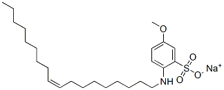 sodium (Z)-5-methoxy-2-(octadec-9-enylamino)benzenesulphonate CAS#: 68110-28-1