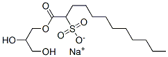 sodium glycerol 2-sulphonatododecanoate CAS#: 67827-90-1