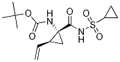 t-Butyl(1R,2S)-1-(cyclopropylsulfonylcarbamoyl)-2-vinylcyclopropylcarbamate CAS#: 630421-48-6