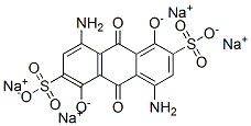 tetrasodium 4,8-diamino-9,10-dihydro-1,5-dioxido-9,10-dioxoanthracene-2,6-disulphonate CAS#: 6425-01-0