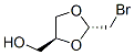 trans-2-bromomethyl-1,3-dioxolane-4-methanol CAS#: 6204-43-9