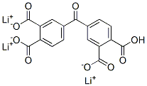 trilithium hydrogen 4,4'carbonylbisphthalate CAS#: 68226-92-6