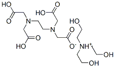 tris(2-hydroxyethyl)ammonium trihydrogen ethylenediaminetetraacetate CAS#: 60544-70-9