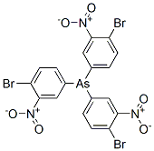 tris(4-bromo-3-nitro-phenyl)arsane CAS#: 6306-92-9