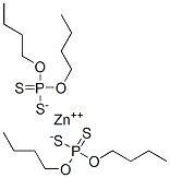 zinc O,O,O',O'-tetrabutyl bis(phosphorodithioate) CAS#: 6990-43-8