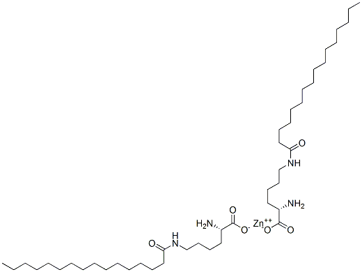 zinc(2+) N6-(1-oxohexadecyl)-L-lysinate CAS#: 61745-59-3