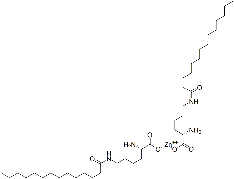 zinc(2+) N6-(1-oxotetradecyl)-L-lysinate CAS#: 61745-60-6