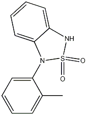 1-(2-Methylphenyl)-1,3-dihydro-2,1,3-benzothiadiazole 2,2-dioxide CAS#: 1033224-84-8
