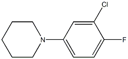 1-(3-Chloro-4-fluorophenyl)piperidine, 98% CAS#: 1033201-89-6