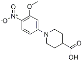 1-(3-methoxy-4-nitrophenyl)-4-piperidinecarboxylic acid CAS#: 1017782-83-0