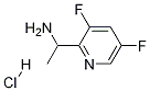 1-(3,5-difluoropyridin-2-yl)ethanaMine hydrochloride CAS#: 1065267-25-5