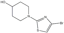 1-(4-Bromothiazol-2-yl)piperidin-4-ol CAS#: 1017781-58-6