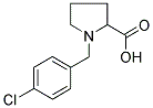 1-(4-CHLORO-BENZYL)-PYRROLIDINE-2-CARBOXYLIC ACID CAS#: 1025761-25-4
