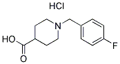 1-(4-FLUORO-BENZYL)-PIPERIDINE-4-CARBOXYLIC ACID HYDROCHLORIDE CAS#: 193538-25-9