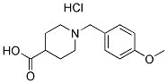 1-(4-METHOXY-BENZYL)-PIPERIDINE-4-CARBOXYLIC ACID HYDROCHLORIDE CAS#: 193538-22-6