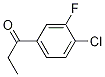 1-(4-chloro-3-fluorophenyl)propan-1-one CAS#: 1017779-67-7